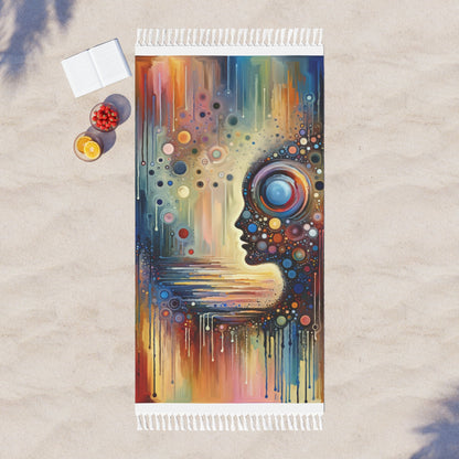 Echoed Intrinsic Universality Boho Beach Cloth - ATUH.ART