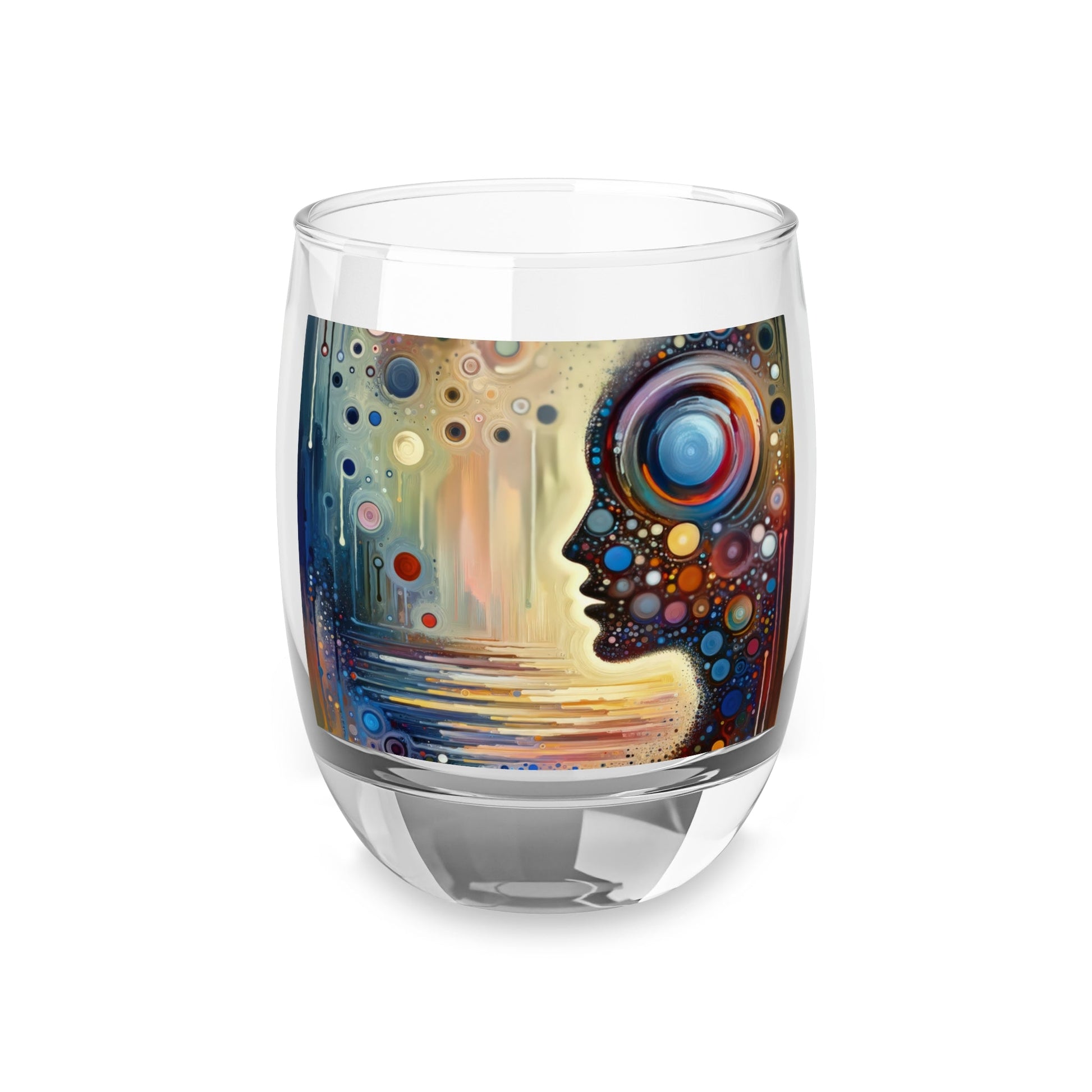 Echoed Intrinsic Universality Whiskey Glass - ATUH.ART