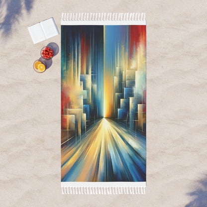 Echoes Dissolving Light Boho Beach Cloth - ATUH.ART
