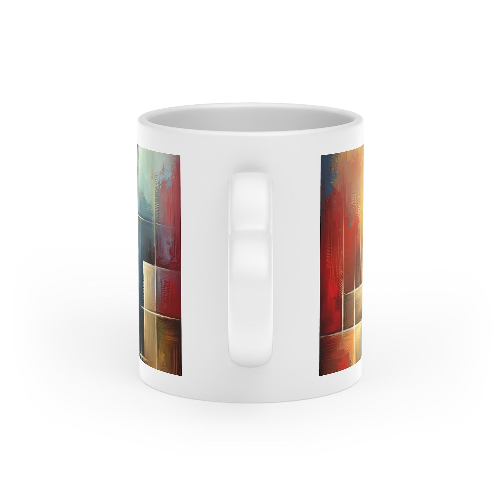 Echoes Dissolving Light Heart-Shaped Mug - ATUH.ART