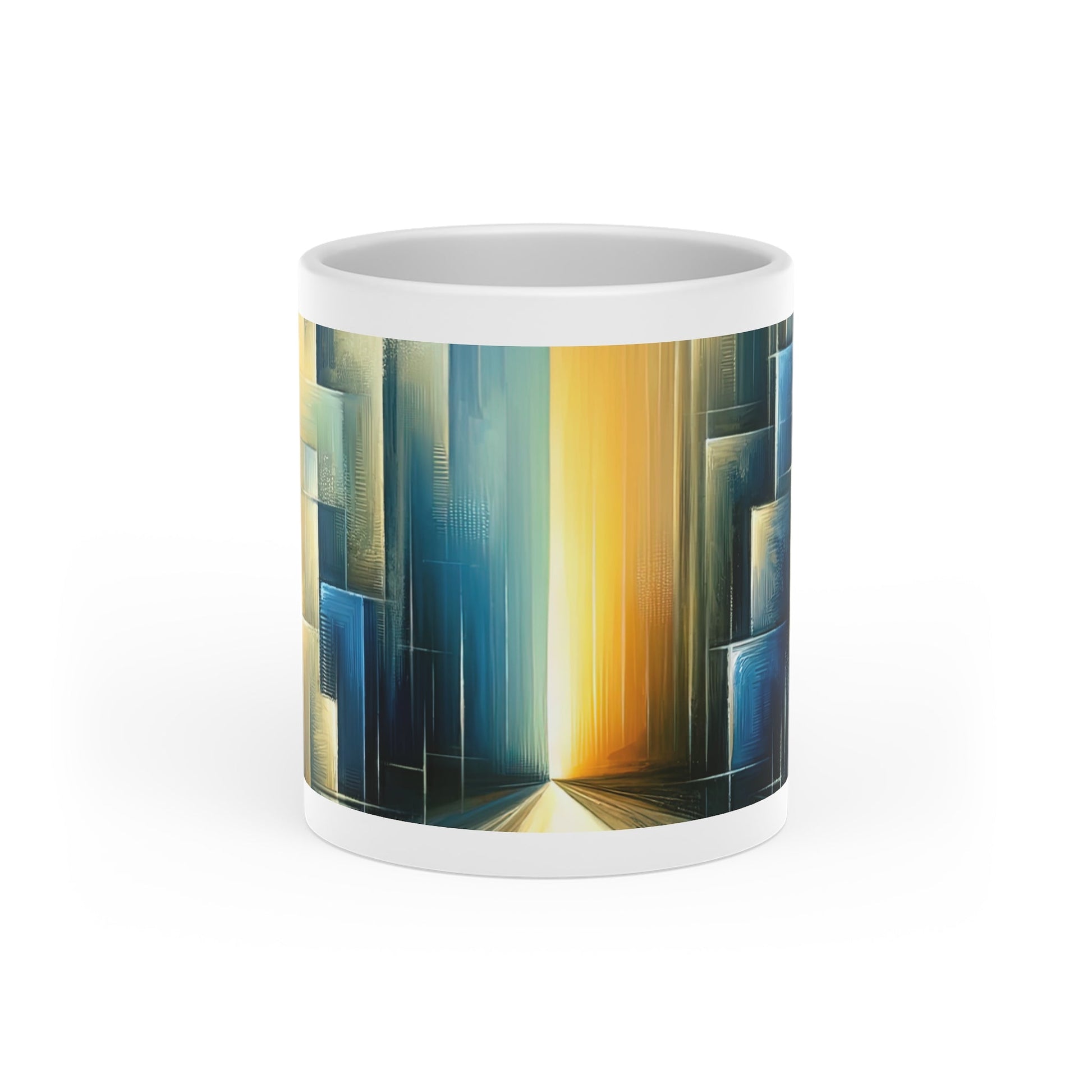 Echoes Dissolving Light Heart-Shaped Mug - ATUH.ART