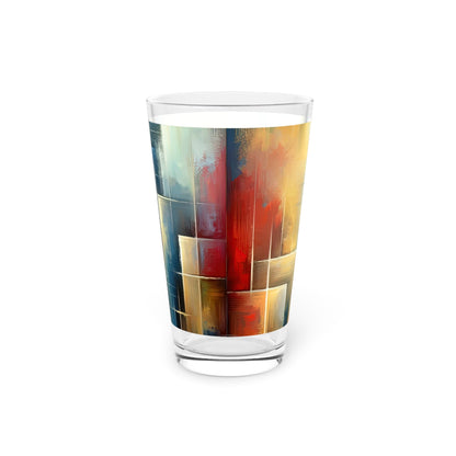 Echoes Dissolving Light Pint Glass, 16oz - ATUH.ART