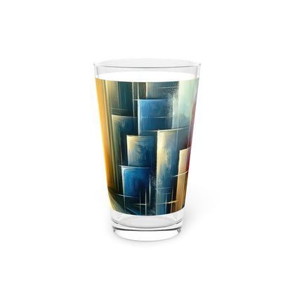 Echoes Dissolving Light Pint Glass, 16oz - ATUH.ART