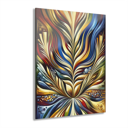 Efficacy Seed Growth Acrylic Prints (French Cleat Hanging) - ATUH.ART