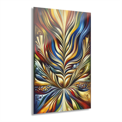 Efficacy Seed Growth Acrylic Prints (French Cleat Hanging) - ATUH.ART