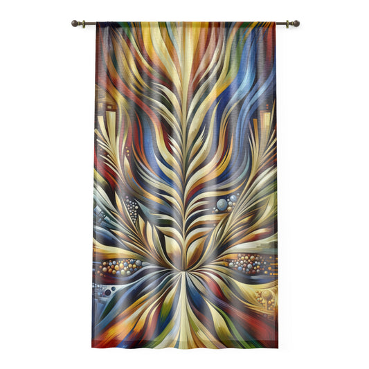 Efficacy Seed Growth Window Curtain - ATUH.ART