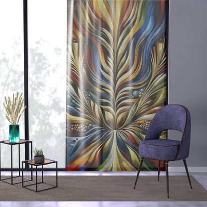 Efficacy Seed Growth Window Curtain - ATUH.ART