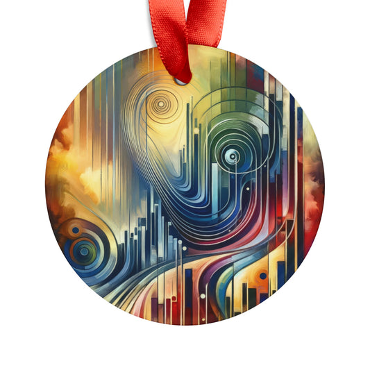 Effort Amplifies Outcome Acrylic Ornament with Ribbon - ATUH.ART