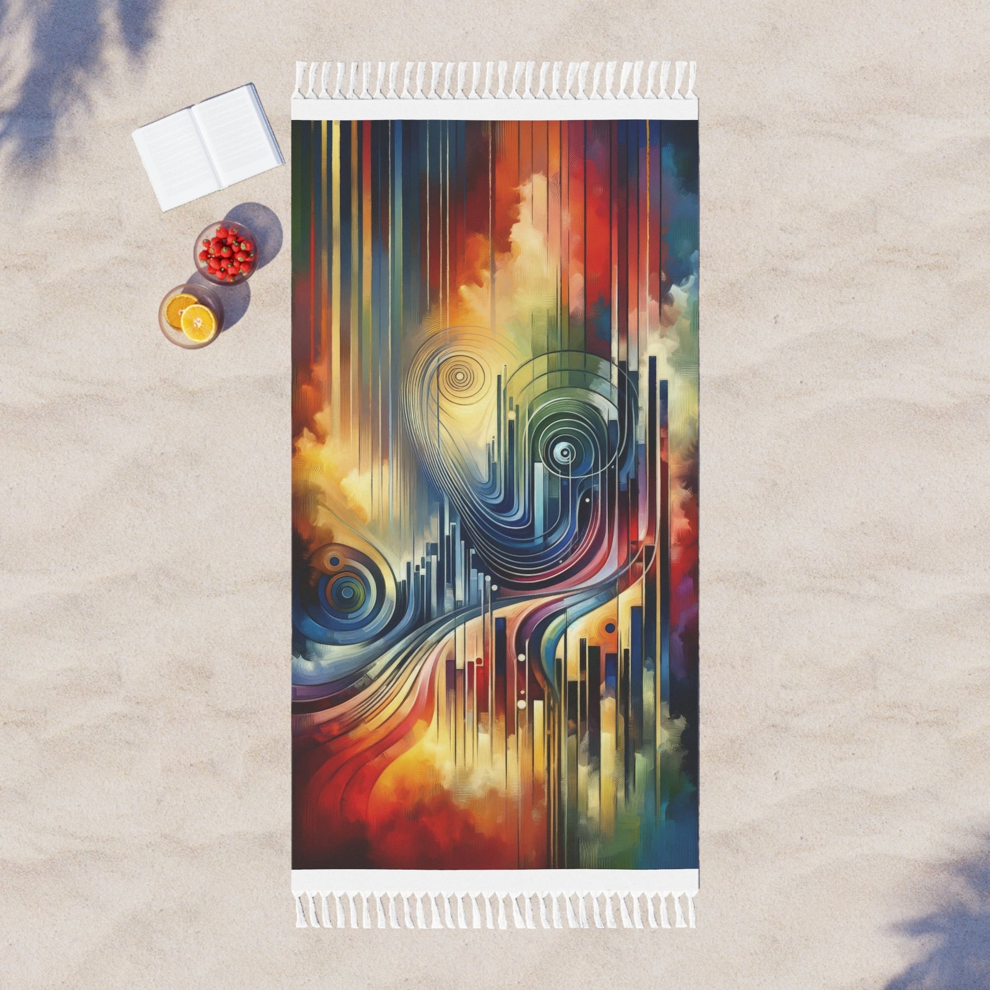 Effort Amplifies Outcome Boho Beach Cloth - ATUH.ART