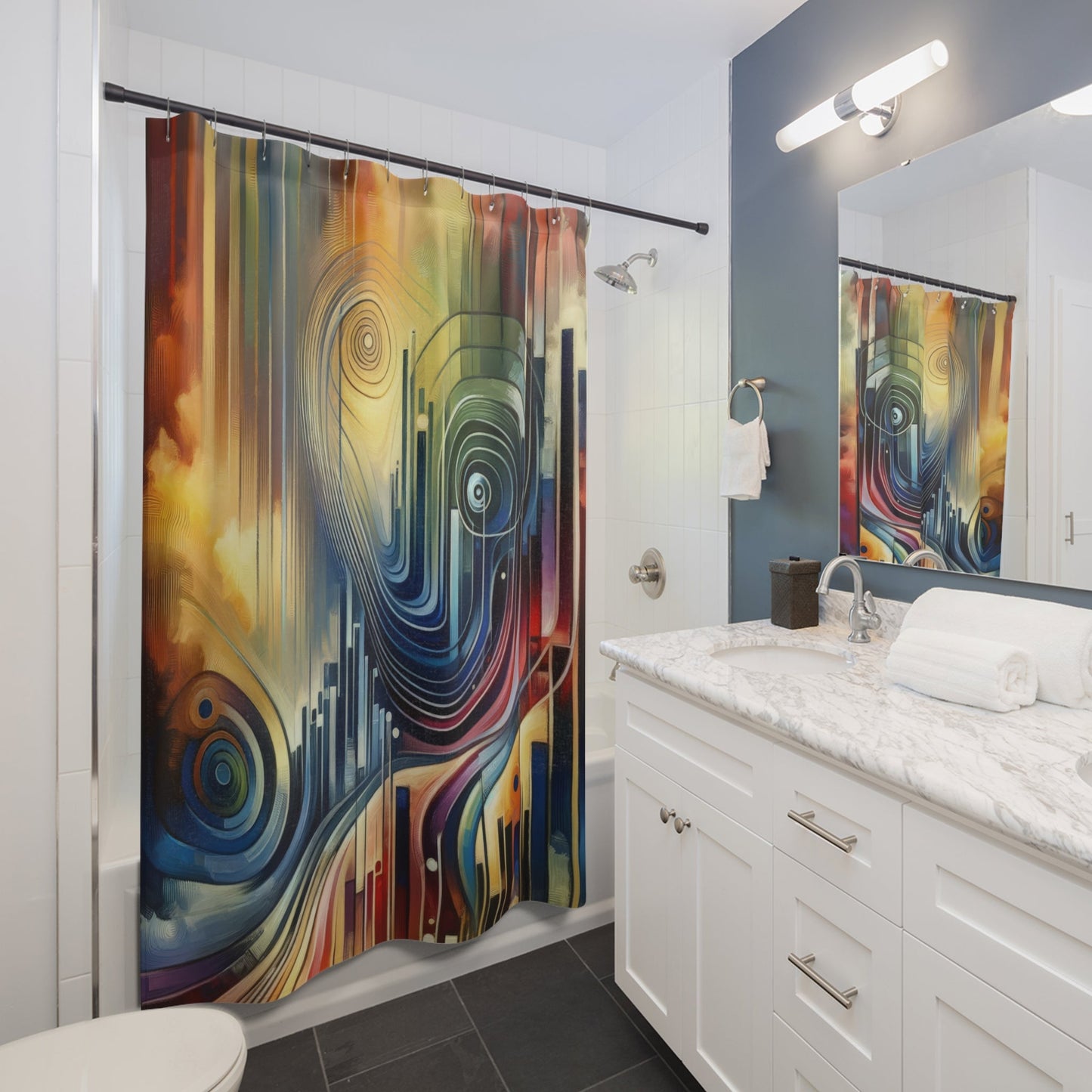 Effort Amplifies Outcome Shower Curtains - ATUH.ART