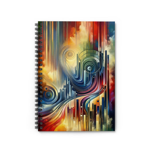 Effort Amplifies Outcome Spiral Notebook - Ruled Line - ATUH.ART
