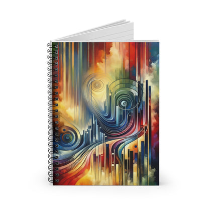 Effort Amplifies Outcome Spiral Notebook - Ruled Line - ATUH.ART