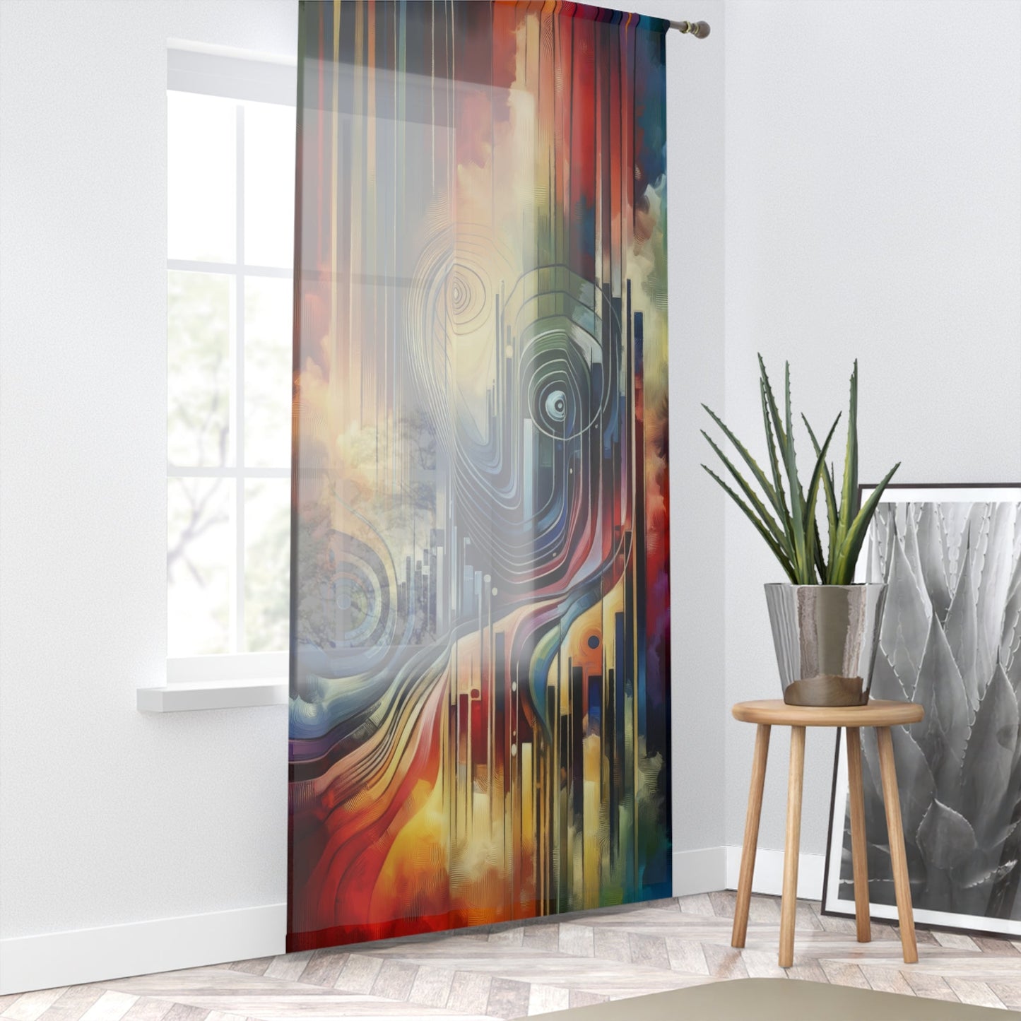 Effort Amplifies Outcome Window Curtain - ATUH.ART