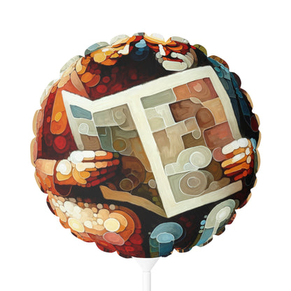 Elderly Unity Tachism Balloon (Round and Heart-shaped), 11" - ATUH.ART