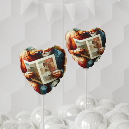 Elderly Unity Tachism Balloon (Round and Heart-shaped), 11" - ATUH.ART