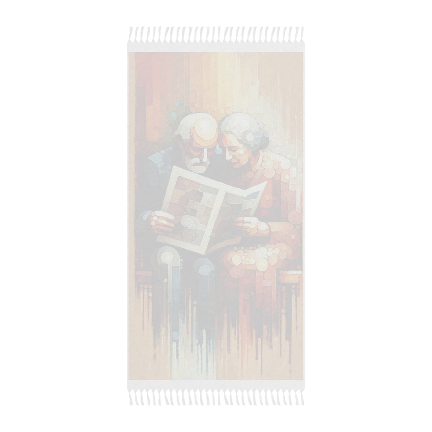 Elderly Unity Tachism Boho Beach Cloth - ATUH.ART