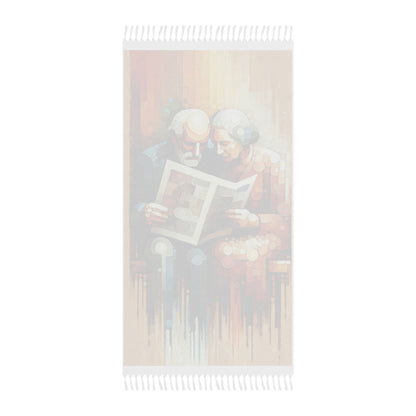 Elderly Unity Tachism Boho Beach Cloth - ATUH.ART
