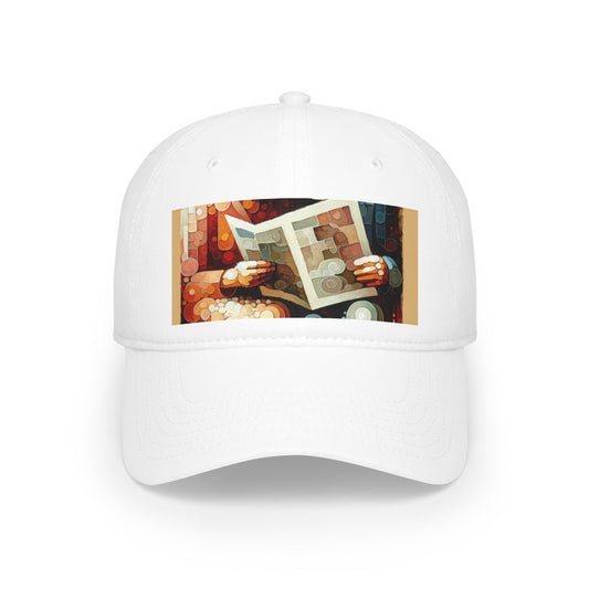 Elderly Unity Tachism Low Profile Baseball Cap - ATUH.ART