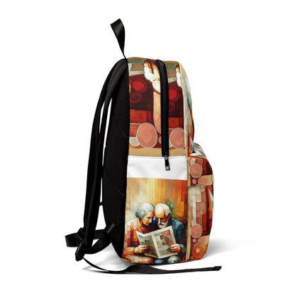 Elderly Unity Tachism Unisex Classic Backpack - ATUH.ART