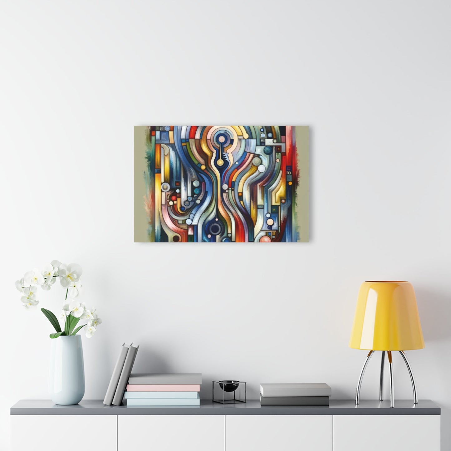 Embracing Faceted Unity Acrylic Prints (French Cleat Hanging) - ATUH.ART