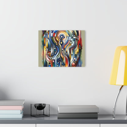 Embracing Faceted Unity Acrylic Prints (French Cleat Hanging) - ATUH.ART