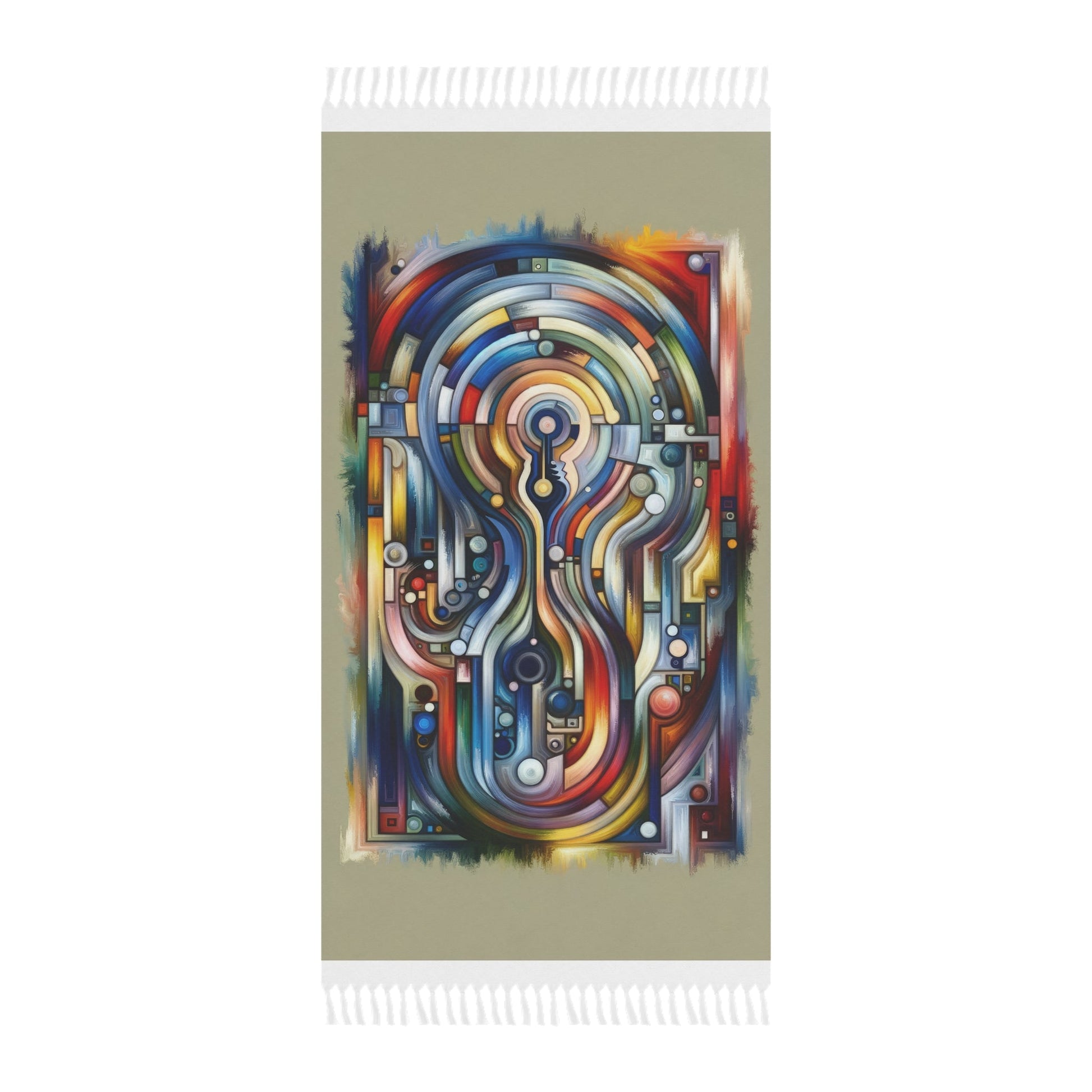 Embracing Faceted Unity Boho Beach Cloth - ATUH.ART