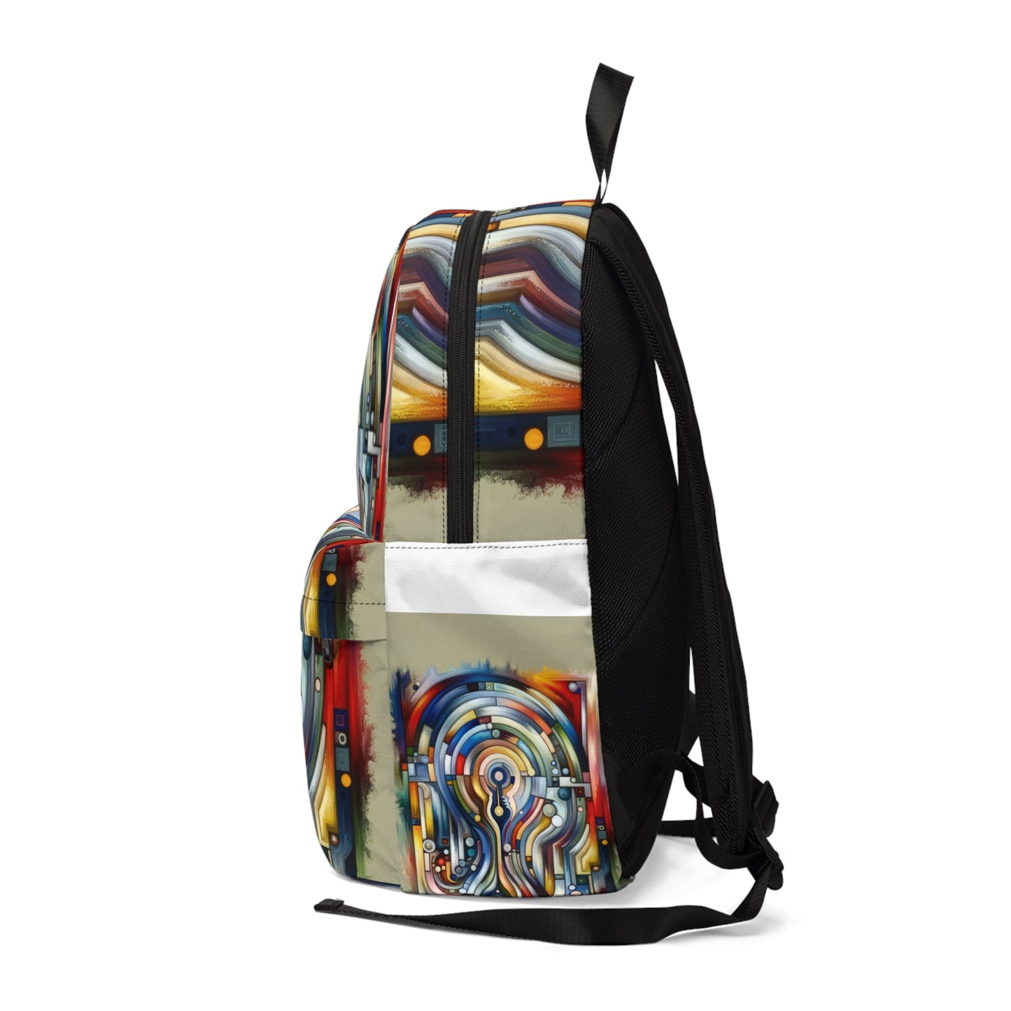 Embracing Faceted Unity Unisex Classic Backpack - ATUH.ART