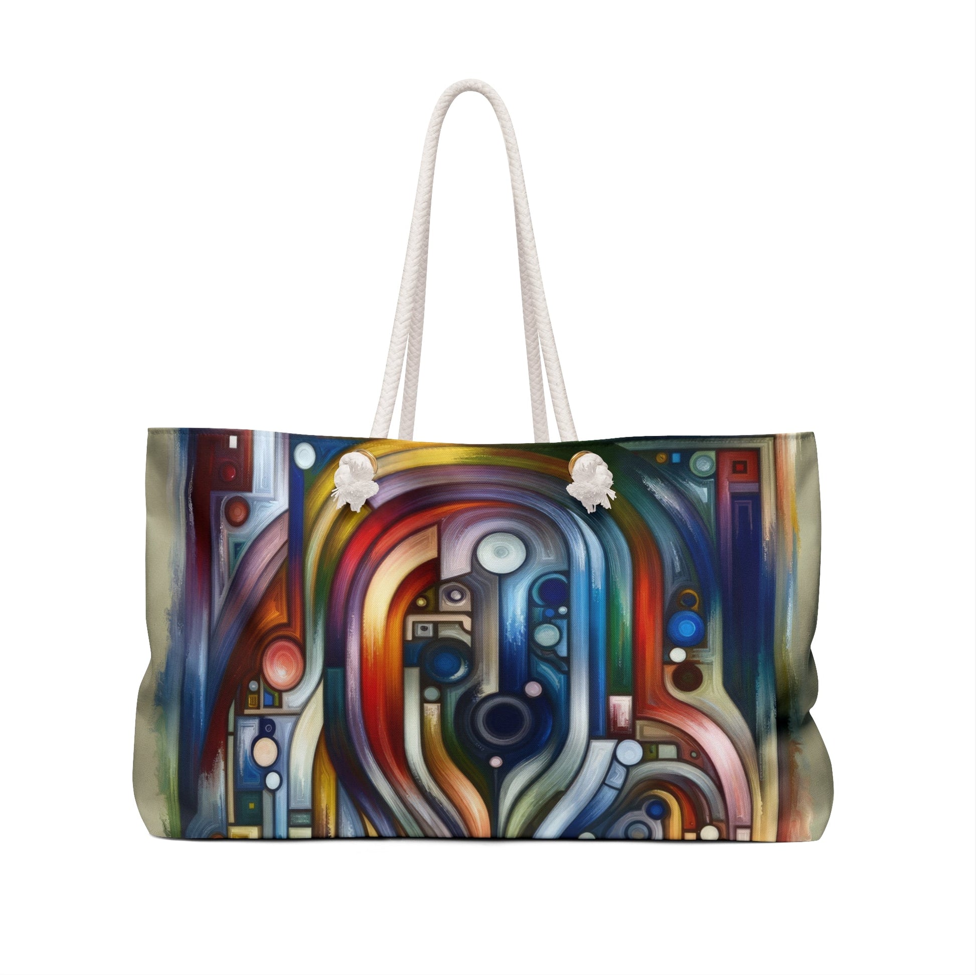 Embracing Faceted Unity Weekender Bag - ATUH.ART