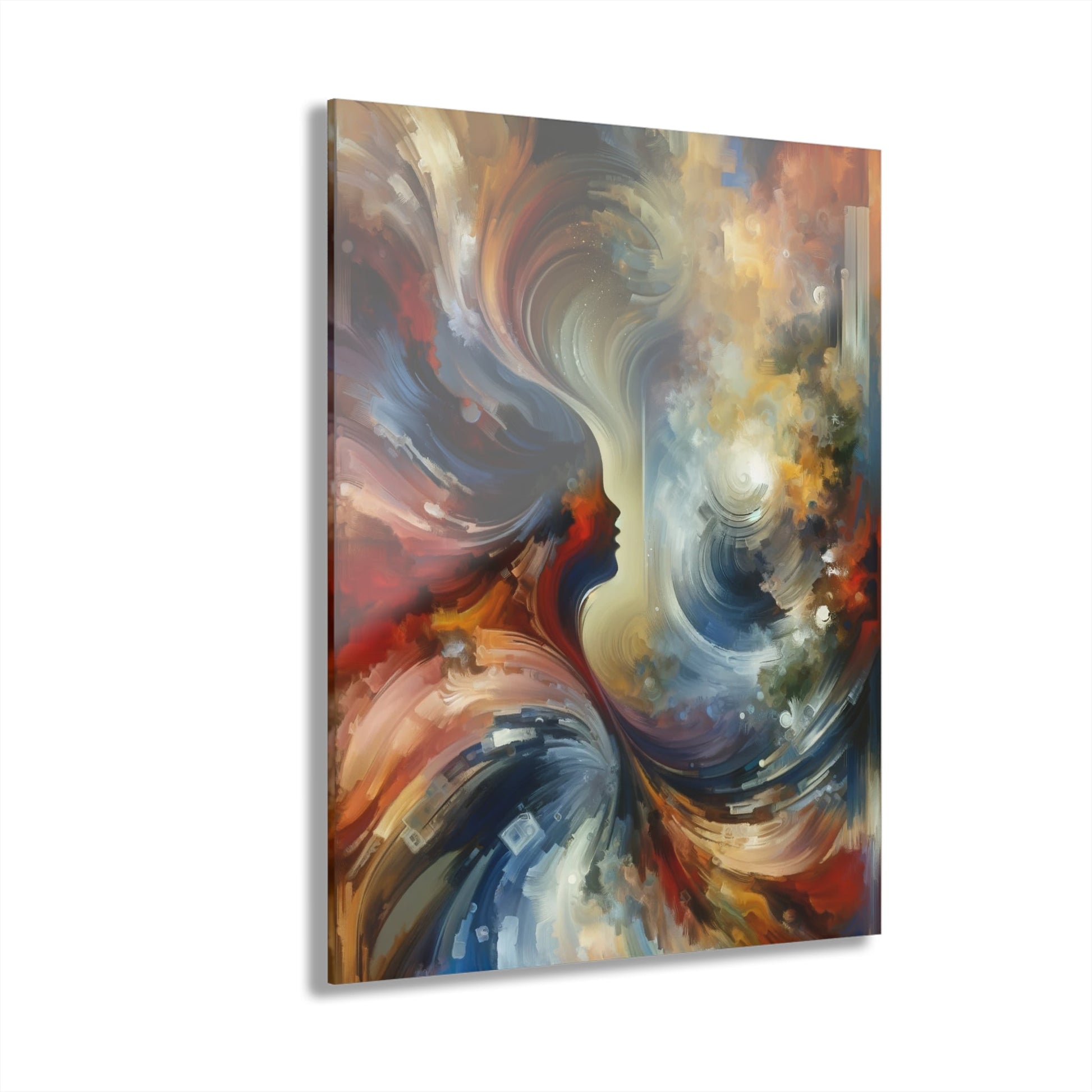 Embracing Sovereign Reflectivity Acrylic Prints (French Cleat Hanging) - ATUH.ART