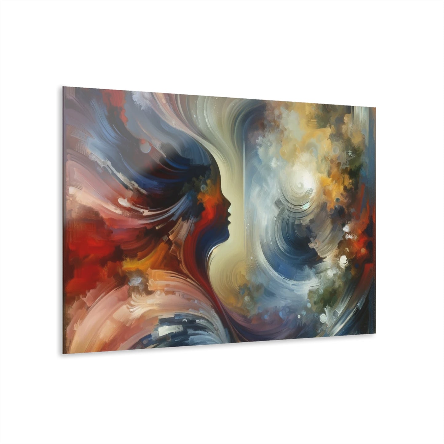 Embracing Sovereign Reflectivity Acrylic Prints (French Cleat Hanging) - ATUH.ART