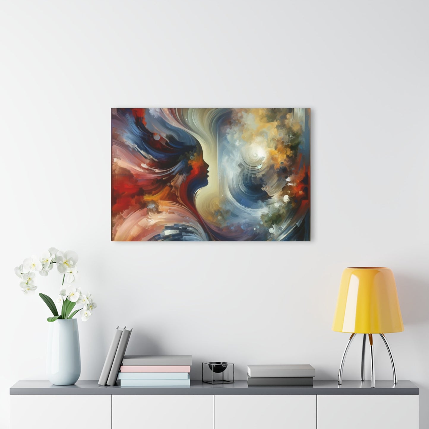 Embracing Sovereign Reflectivity Acrylic Prints (French Cleat Hanging) - ATUH.ART