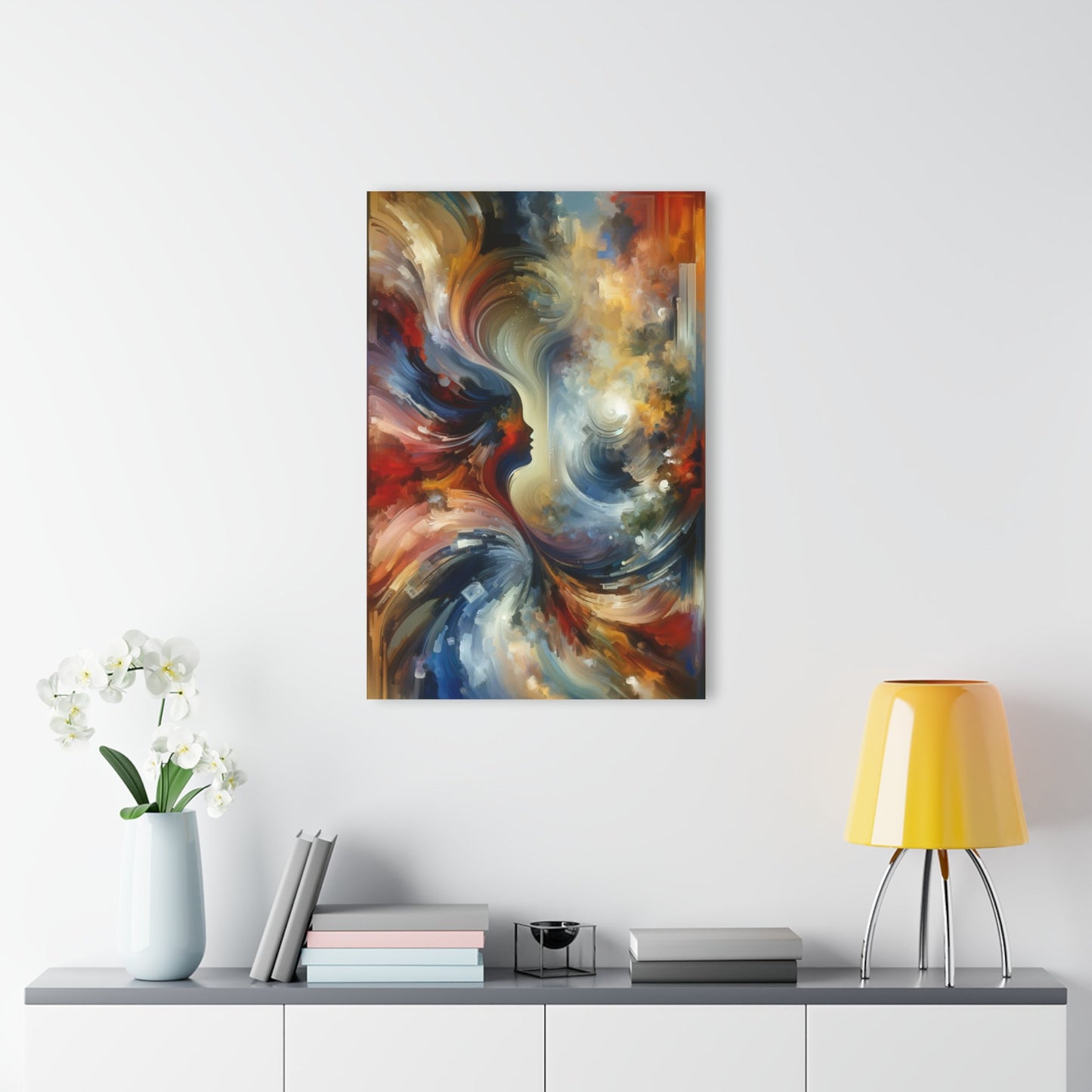 Embracing Sovereign Reflectivity Acrylic Prints (French Cleat Hanging) - ATUH.ART