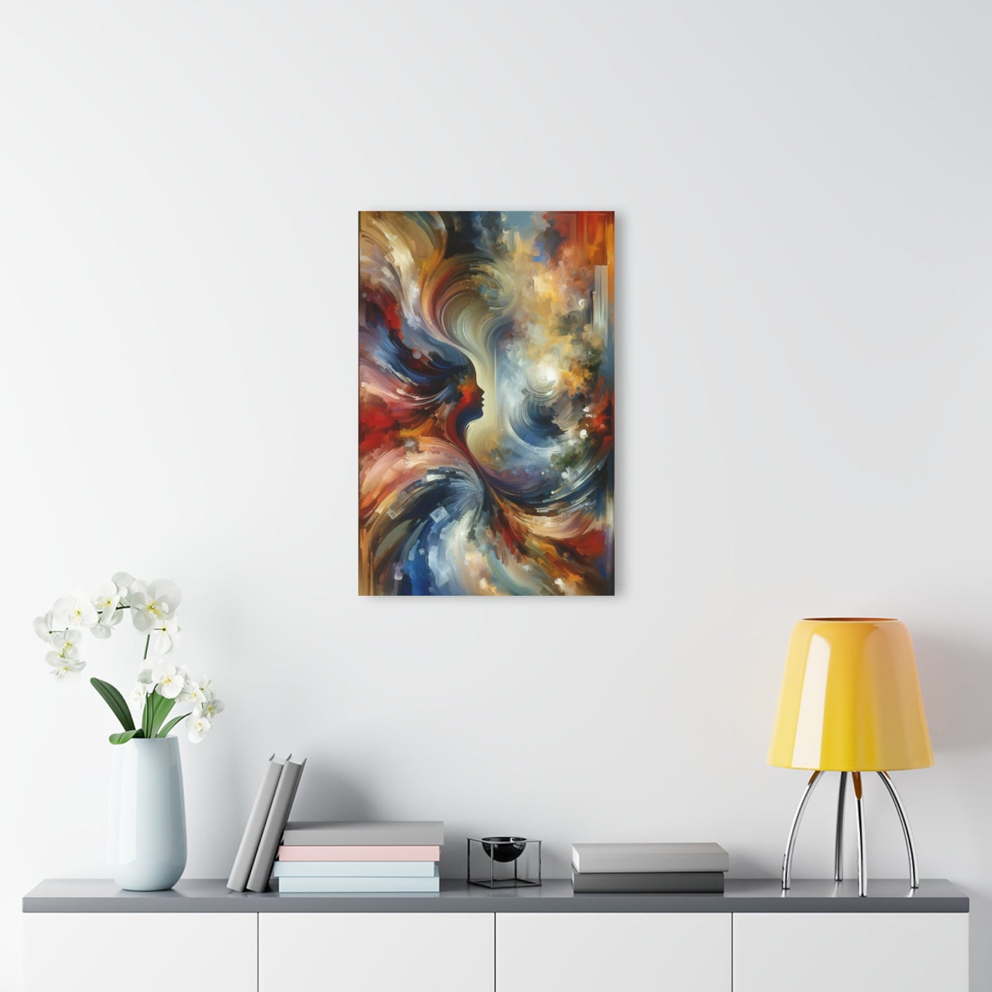Embracing Sovereign Reflectivity Acrylic Prints (French Cleat Hanging) - ATUH.ART