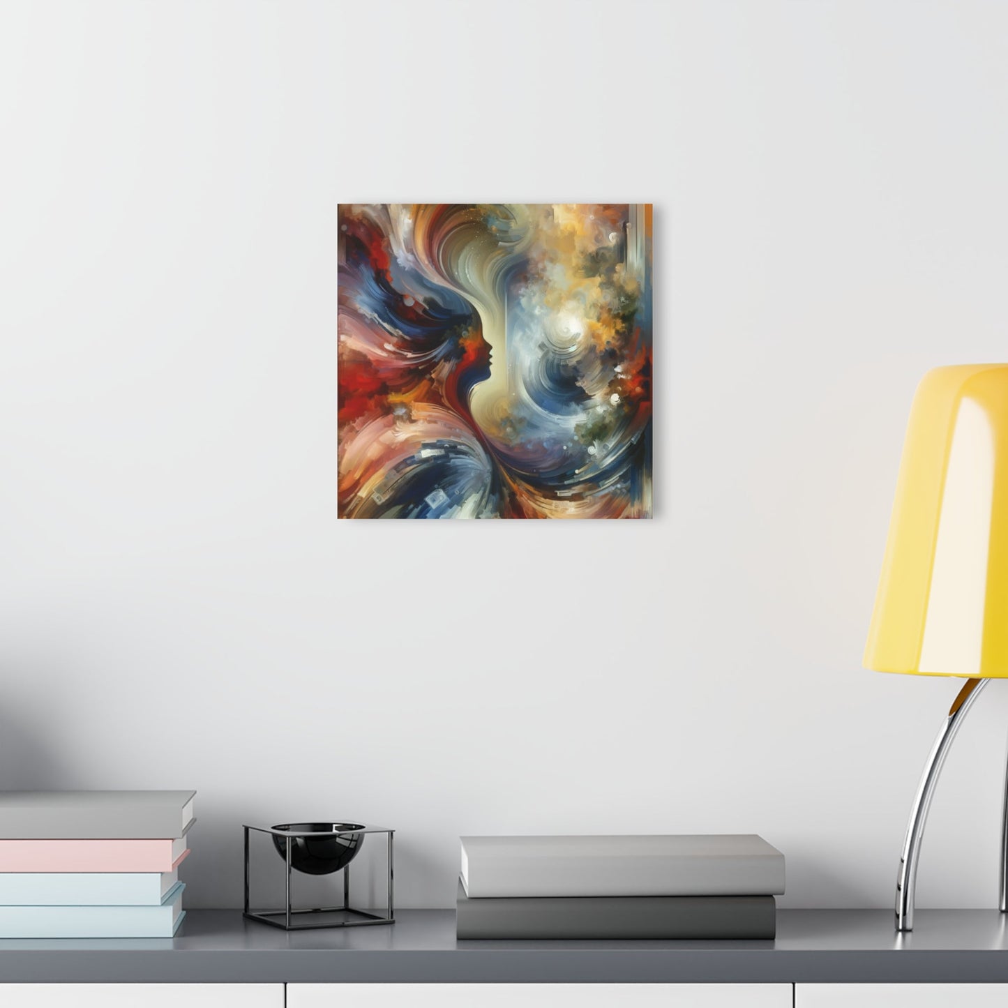 Embracing Sovereign Reflectivity Acrylic Prints (French Cleat Hanging) - ATUH.ART