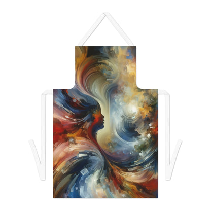 Embracing Sovereign Reflectivity Adult Apron (AOP) - ATUH.ART