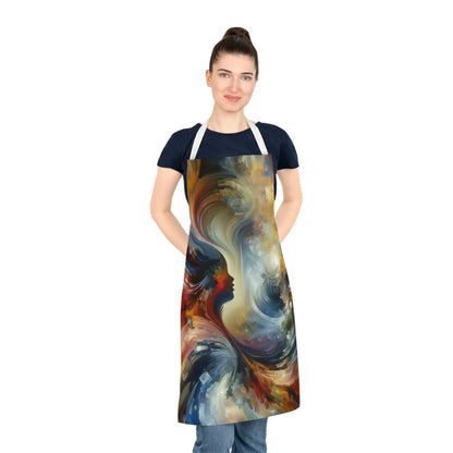 Embracing Sovereign Reflectivity Adult Apron (AOP) - ATUH.ART