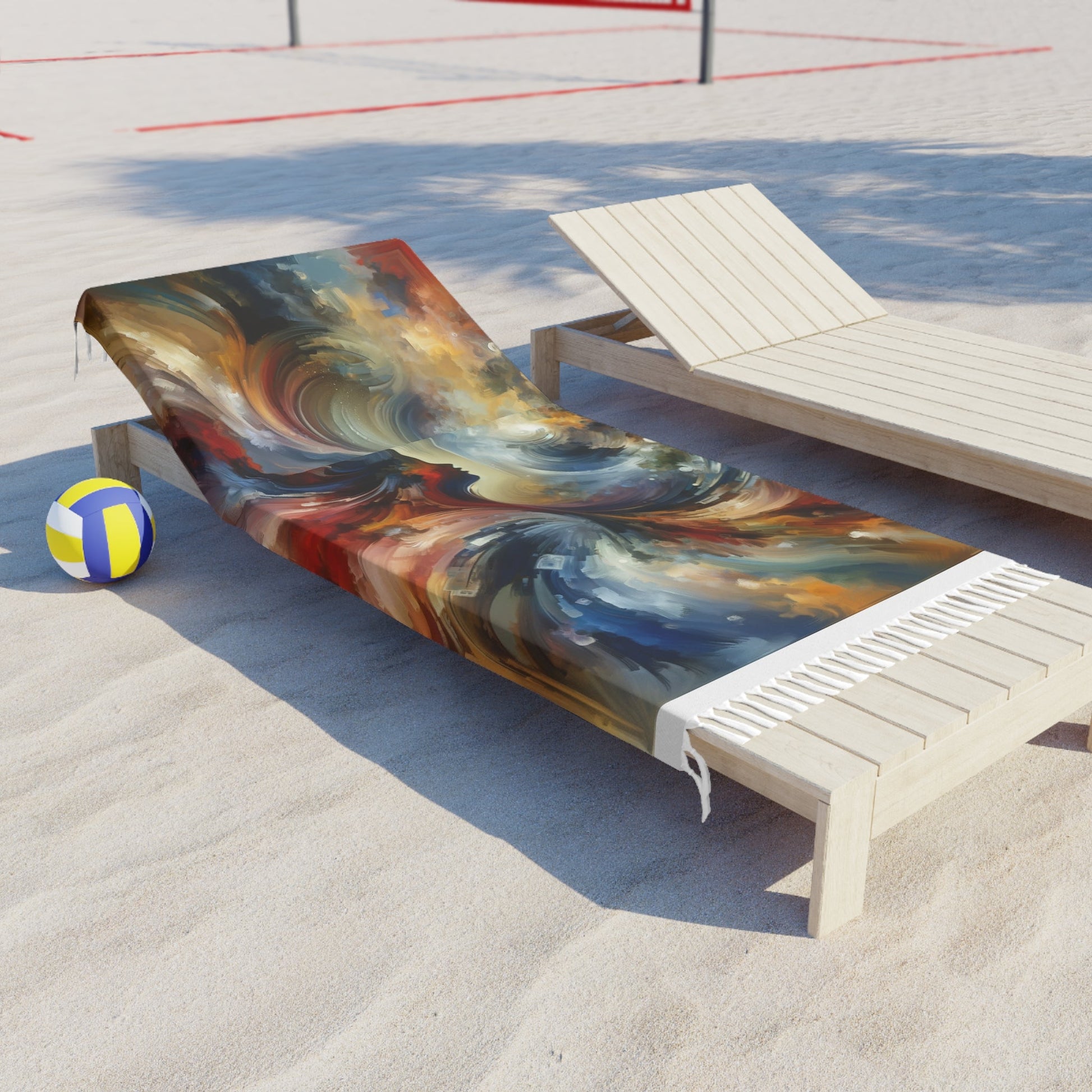 Embracing Sovereign Reflectivity Boho Beach Cloth - ATUH.ART