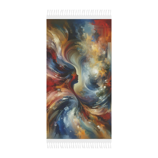 Embracing Sovereign Reflectivity Boho Beach Cloth - ATUH.ART