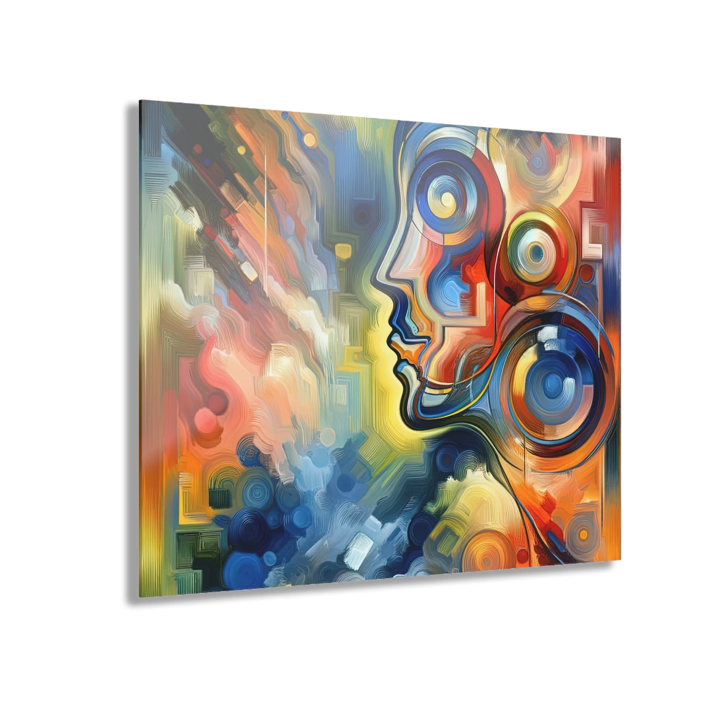Emotional Perception Abstract Acrylic Prints (French Cleat Hanging) - ATUH.ART
