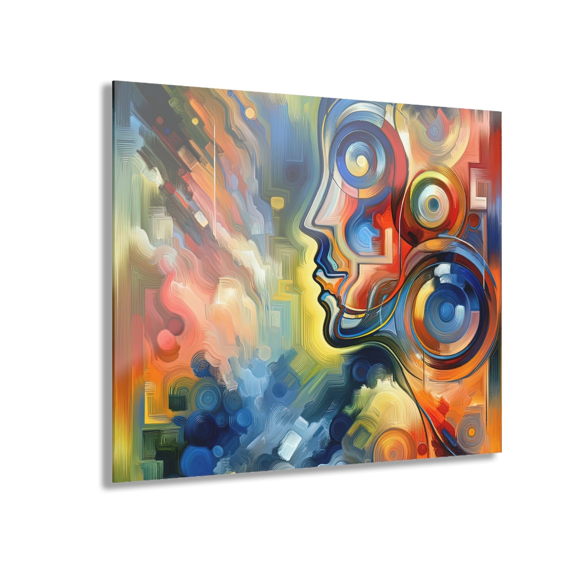 Emotional Perception Abstract Acrylic Prints (French Cleat Hanging) - ATUH.ART