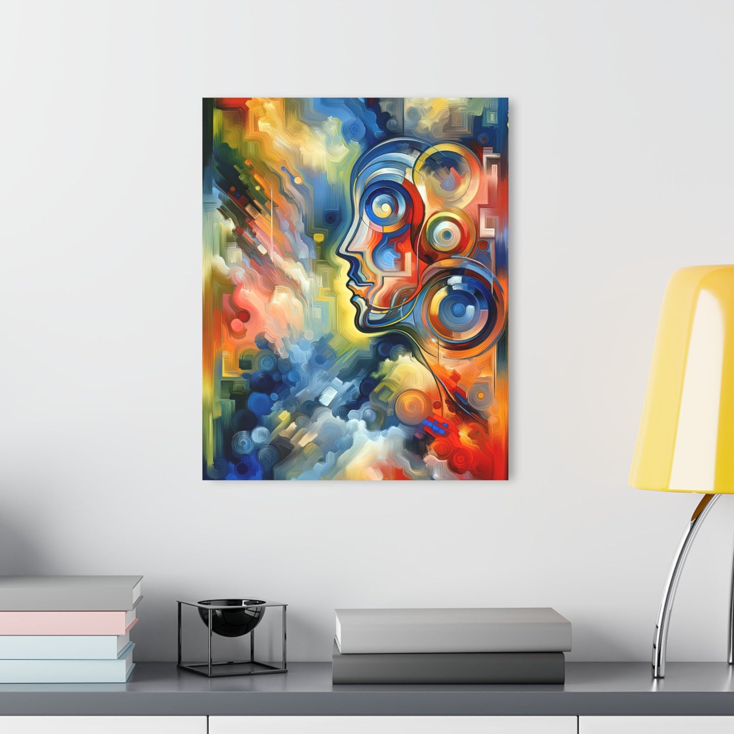 Emotional Perception Abstract Acrylic Prints (French Cleat Hanging) - ATUH.ART