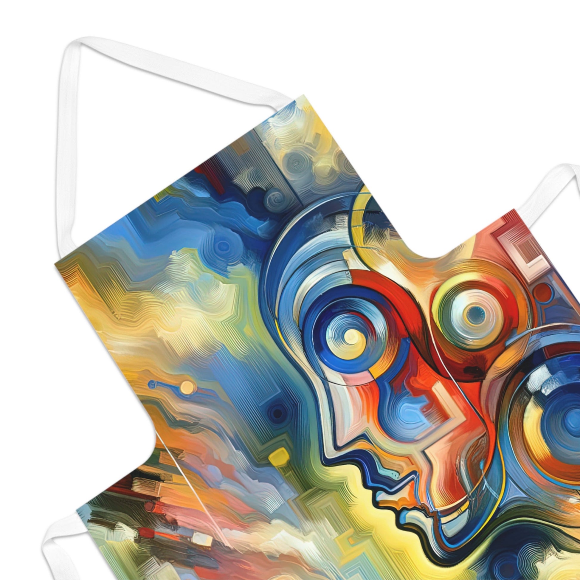Emotional Perception Abstract Adult Apron (AOP) - ATUH.ART