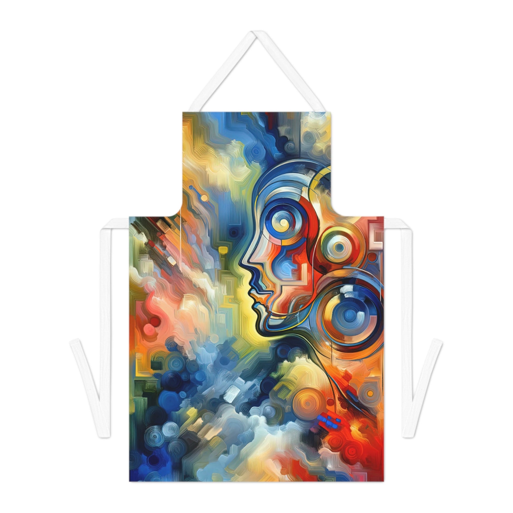 Emotional Perception Abstract Adult Apron (AOP) - ATUH.ART