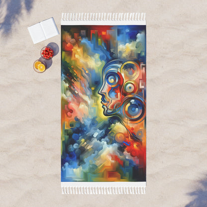 Emotional Perception Abstract Boho Beach Cloth - ATUH.ART