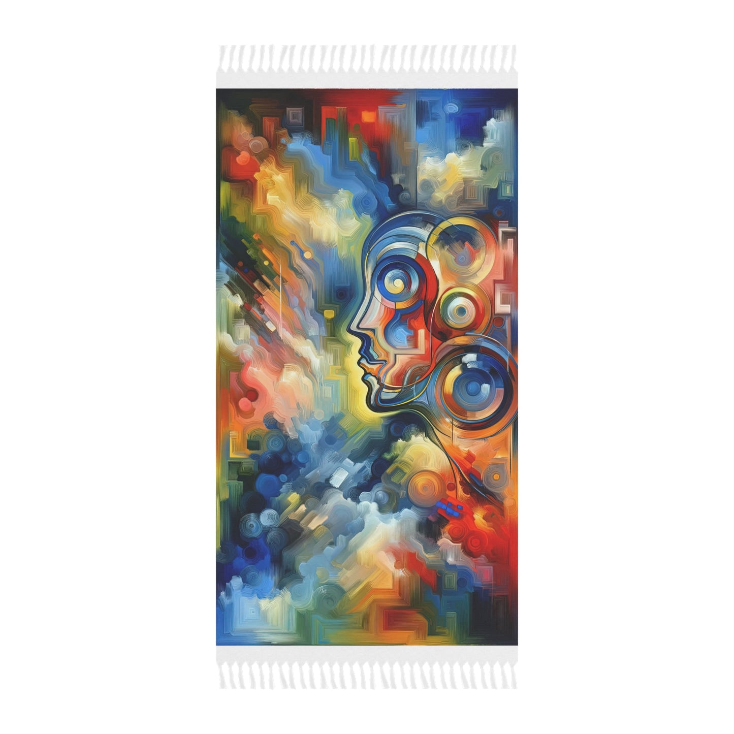 Emotional Perception Abstract Boho Beach Cloth - ATUH.ART