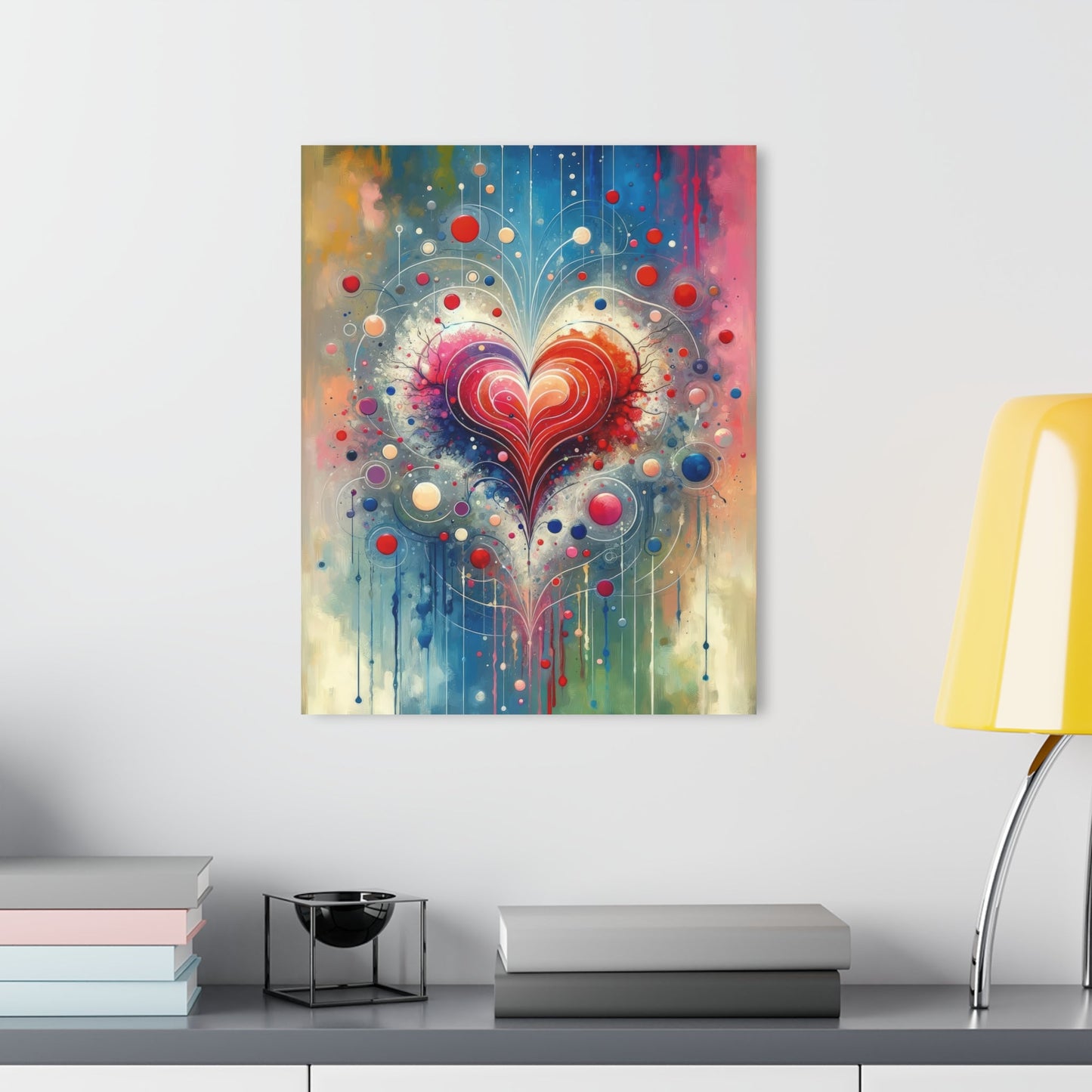 Emotional Physics Heart Acrylic Prints (French Cleat Hanging) - ATUH.ART