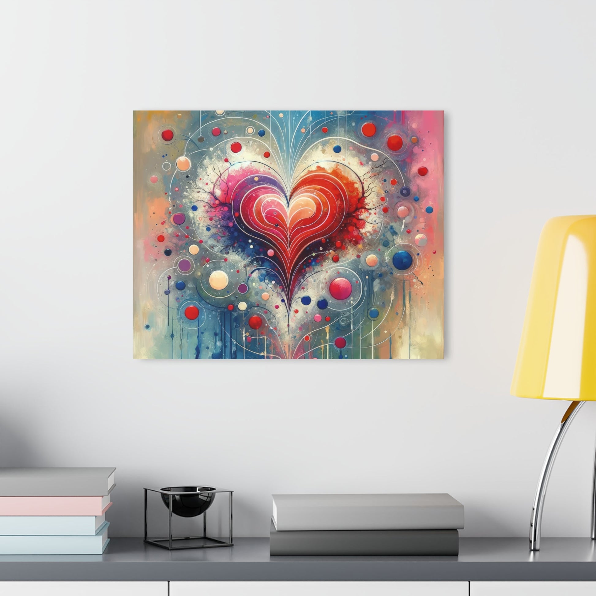Emotional Physics Heart Acrylic Prints (French Cleat Hanging) - ATUH.ART