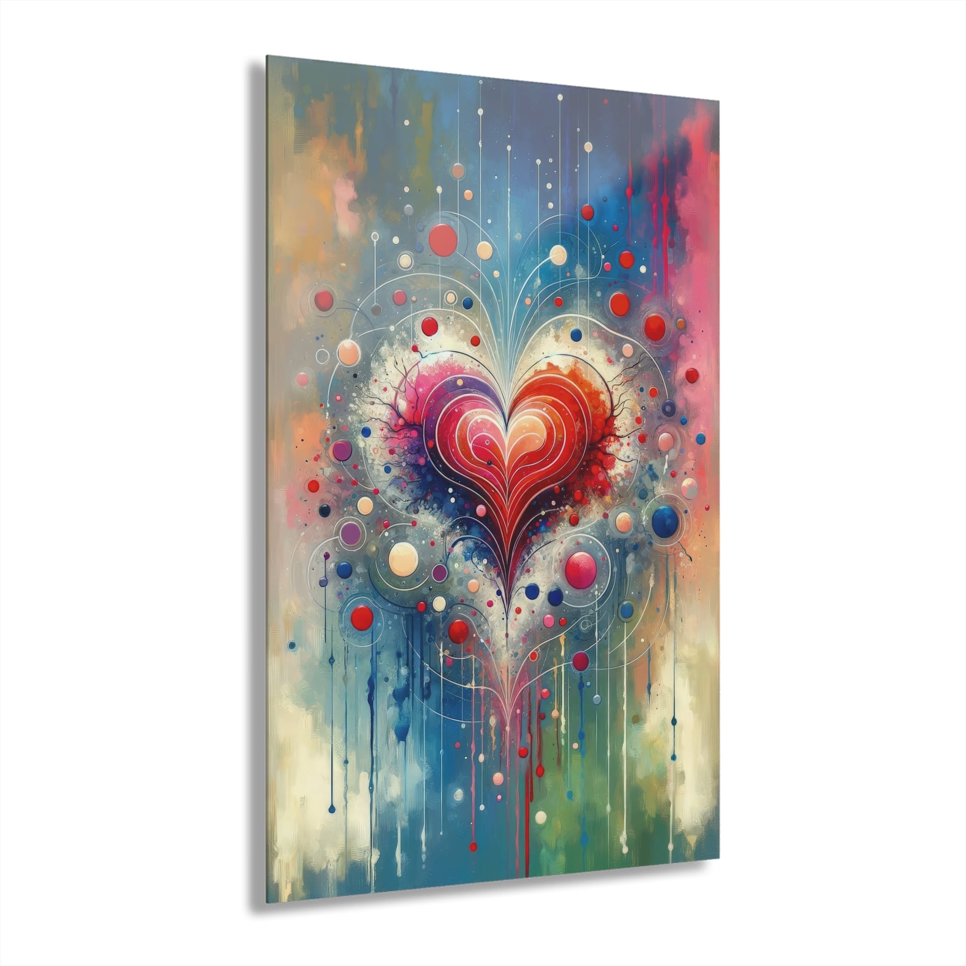 Emotional Physics Heart Acrylic Prints (French Cleat Hanging) - ATUH.ART