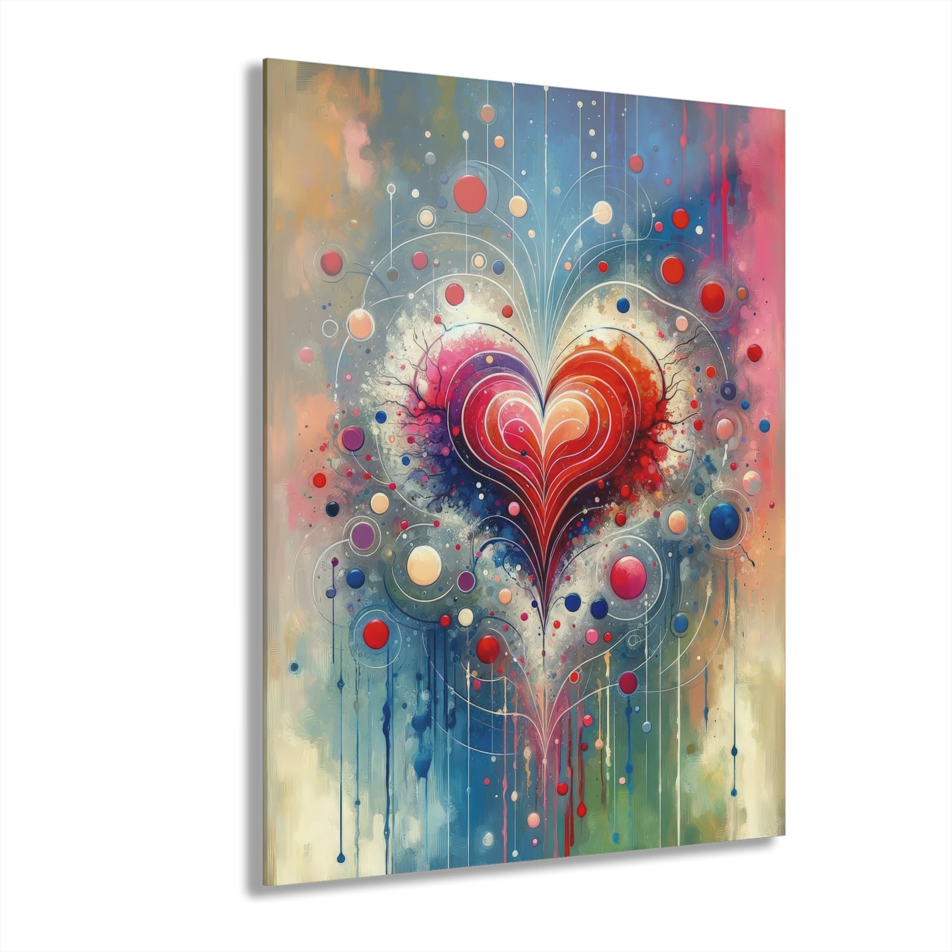 Emotional Physics Heart Acrylic Prints (French Cleat Hanging) - ATUH.ART