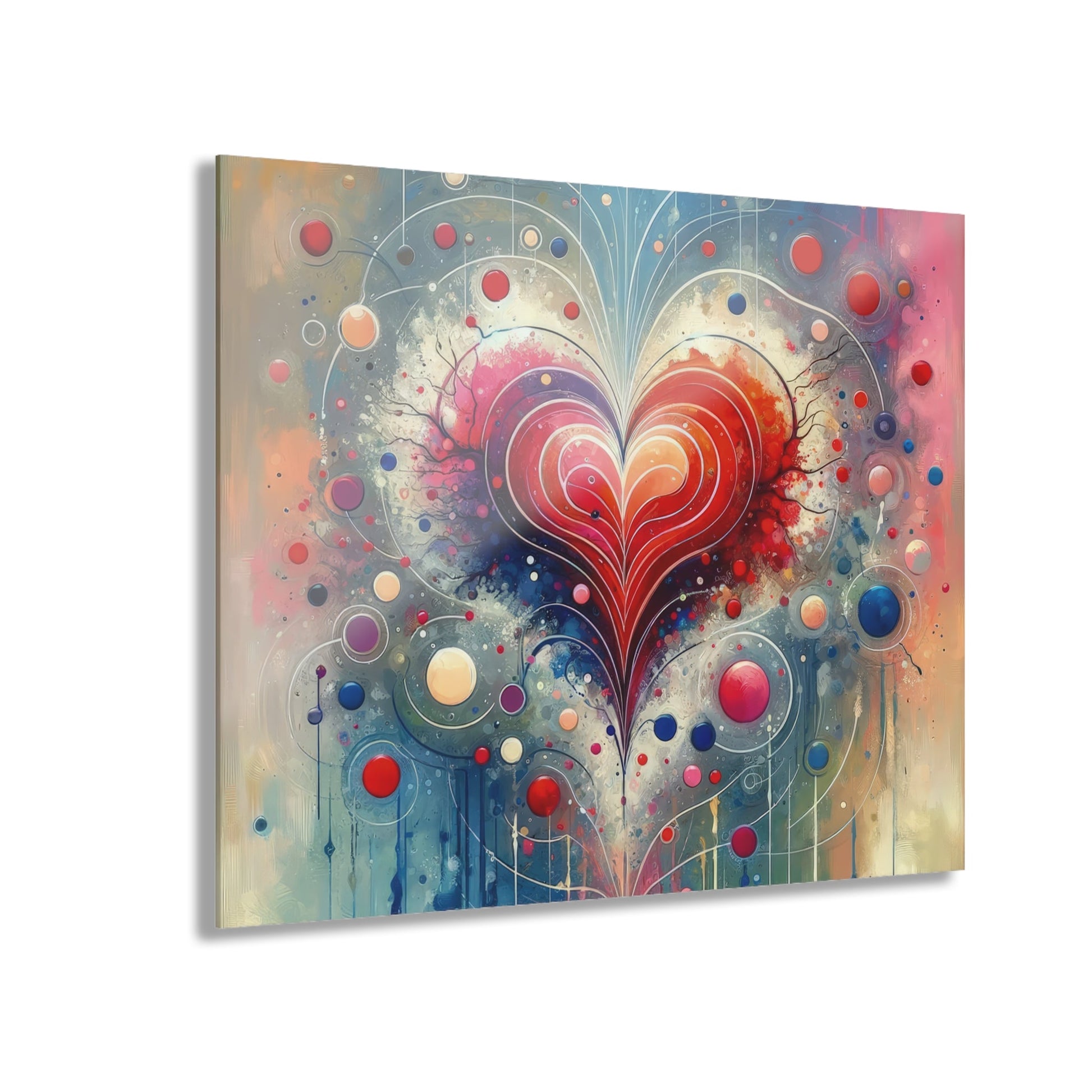 Emotional Physics Heart Acrylic Prints (French Cleat Hanging) - ATUH.ART